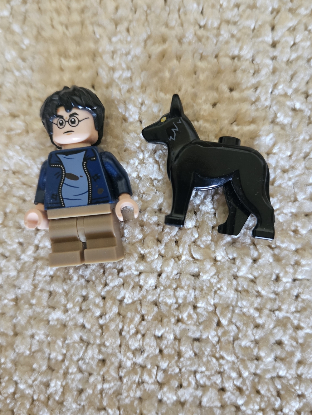 LEGO Harry Potter Minifigure & Sirius Black Padfoot Dog.